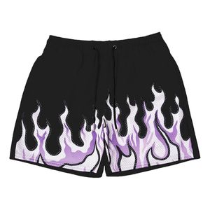Wholesale Custom Logo Design Sublimation Printing Summer Above Knee Gym Double <b>Layer</b> Mesh Shorts - Product Image 1