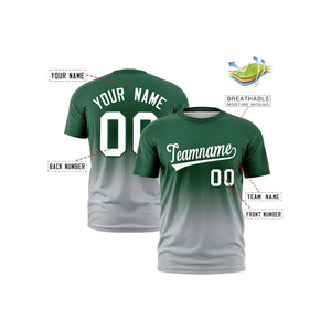 เสื้อเจอร์ซีย์คอกลมแบบสั่งทำพิเศษ พิมพ์ลายแบบซับลิเมชั่นเต็มตัว ผลิตจากโพลีเอสเตอร์ 100% แขนสั้น ระบายเหงื่อได้ดี เหมาะสำหรับชุดทีม - Product Image 4