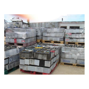 Chatarra de baterías de plomo drenadas de alta calidad, residuos de vehículos usados para extracción, recuperación y reciclaje de plomo, suministro para fábricas de fundición, 99% Pb - Product Image 5