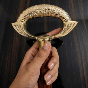 Victorian Metal <b>Walking</b> Cane Ornate Floral Handle Rosewood Shaft Elegant Gentleman <b>Walking</b> <b>Stick</b> Vintage <b>Wooden</b> Cane Decorative - Product Image 5