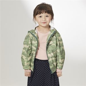 Manteau de veste vert de camouflage de l'armée fait par ODM Taiwan pour des filles d'enfants - Product Image 1