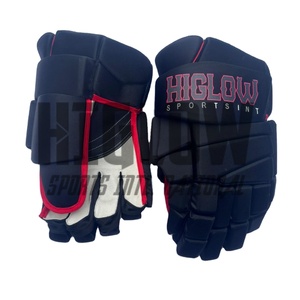 Guantes de Hockey sobre Hielo Profesionales de Alta Calidad con Logotipo Personalizado, Color Personalizado, Dedos Completos, HI-GLOW SPORTS INTERNATIONAL, Cuero y Fibra de Carbono - Product Image 4