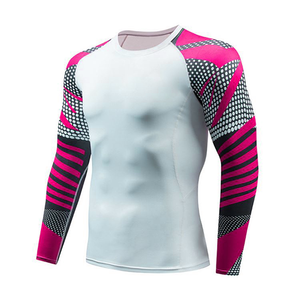 Créez votre propre rashguard à manches longues sur mesure, fabricant de rashguards personnalisés en sublimation, rashguards sur mesure pour hommes, rashguards en sublimation - Product Image 2