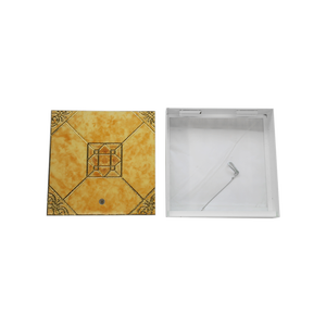 Panel <span class=keywords><strong>de</strong></span> Acceso Invisible para Techo <span class=keywords><strong>de</strong></span> Baño y Cocina, <span class=keywords><strong>Puerta</strong></span> <span class=keywords><strong>de</strong></span> Inspección con Acabado en Mármol Dorado <span class=keywords><strong>de</strong></span> 300x300 mm con <span class=keywords><strong>Cerradura</strong></span> - Product Image 4
