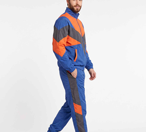 Conjunto Deportivo para Hombre, Diseño Moderno, Ecológico, Impermeable, Ligero, Chaqueta con Cremallera y Capucha, Pantalones de Nylon - Product Image 6