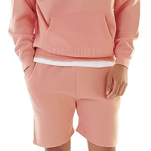 Factory Direct Sale Winter Two Piece <b>Hoodie</b> & <b>Shorts</b> Set Soft Cotton Fabric Custom Design Long <b>Sleeves</b> Breathable Casual Men's - Product Image 5