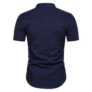 Camiseta de Manga Corta para Hombre, 100% Algodón, Diseño Elegante, Tejido de Punto, Casual, Tallas Grandes - Product Image 3