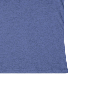T-shirt pour femme en coton doux à manches courtes et col rond, motif « Family Legacy » bleu chiné, design « Mom », vêtement décontracté et tendance pour tous les jours - Product Image 4