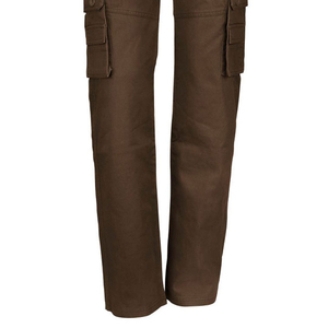 Pantalon cargo droit pour homme, décontracté, utilitaire, en toile de polyester, coutures renforcées, braguette zippée, léger, été - Product Image 5