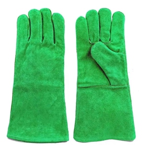 Equipo de Protección Personal, Guantes de Seguridad Industriales de Cuero, Guantes de Seguridad para Soldadura MIG de Piel de Vacuno - Product Image 3