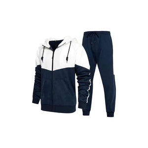 <b>Men</b> Full Zipper Tracksuit Set Lightweight <b>Track</b> <b>Jacket</b> And Jogger Activewear Training Wear Wholesale Supplier - Product Image 1