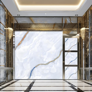 Aramani Seal Design 600x600mm Glossy Porcelain Tiles 60x60cm 2x2 Matt Marble Look Non-Slip Ceramic Floor Tiles from Vistaar - Product Image 1