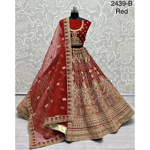 Nupcial Indio Desgaste Terciopelo Colecciones Para Novia Con Zarkhan Trabajo Por Fabzone - Product Image 6