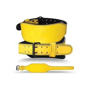 Cinturón de levantamiento de pesas de cuero de vaca pakistaní al por mayor para hombres, cinturones de cuero originales 100% genuinos para levantamiento de pesas - Product Image 2