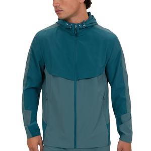 Chaqueta de secado rápido para hombre impermeable a prueba de viento logotipo personalizado diseño poliéster Softshell chaqueta cortavientos atlética de nailon para hombre 2026 - Product Image 4
