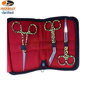 Kit d'instruments de formation en suture chirurgicale en acier inoxydable de qualité chirurgicale, certifié CE Classe II, pour la pratique de la suture par les étudiants - Product Image 3