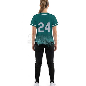 Conjunto de Uniforme de Softbol Personalizable de Tela de Poliéster Transpirable, Jersey y Pantalones para Largas Sesiones de Entrenamiento, Fácil Cuidado, Ajuste Perfecto - Product Image 2