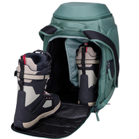 Sac à bottes de ski pliable, léger et durable avec rembourrage doux, coutures renforcées, longueur réglable (Polyester/Nylon)