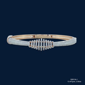 Pulsera de Diamantes de Diseño Elegante y Lujosa, con Perla de Agua Dulce, para Mujer, Joyería Nupcial, Chapada en Oro, Regalo - Product Image 1