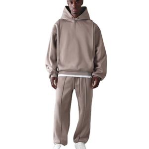 Chándal de 2 piezas de estilo callejero para hombre, chándales con capucha, último diseño de moda, chándal para hombre, chándales de tela personalizados a la venta - Product Image 1