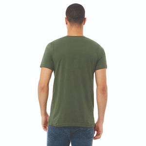 เสื้อยืดคอกลมยูนิเซ็กซ์ ผ้าคอตตอนแอร์ลูม 100% น้ำหนัก 4.2 ออนซ์ 32 ซิงเกิล ไซส์ผู้ชาย ผลิตจากวัสดุโพลีเอสเตอร์/คอตตอน - Product Image 5