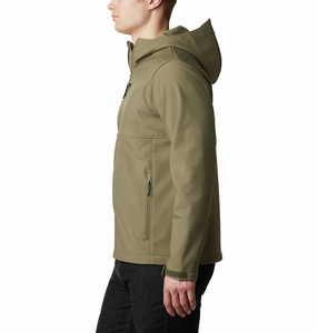 Men's High Quality Customized <b>Slim</b>-<b>Fit</b> Softshell <b>Jacket</b> Full Zip Breathable Waterproof Light Spandex Casual Wear for Winter - Product Image 2