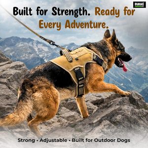 Premium Tactical Dog <b>Harness</b> OEM ODM Custom Logo Heavy Duty Adjustable No Pull <b>Pet</b> <b>Harness</b> Direct Manufacturer - Product Image 4