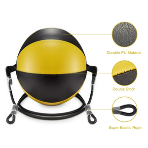 Ballon de vitesse de boxe professionnel en cuir pour entraînement de boxe, MMA et musculation, ballons de frappe de décompression - Product Image 4