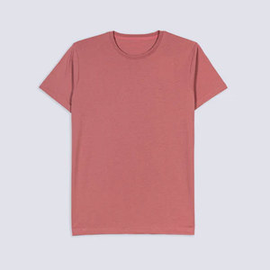 T-shirt de course respirant pour homme ODM/OEM, anti-odeur, gestion de l'humidité, fitness, coupe régulière, tricoté, décontracté - Product Image 2
