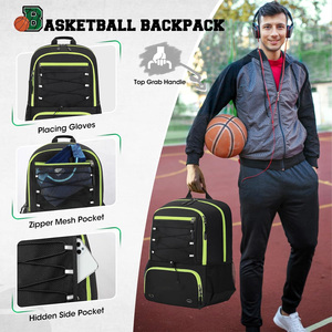 Drain Sports Custom Soccer Football <b>Backpacks</b> Corduroy Material 20-37L Capacity Logo Printing OEM Pakistan Manufacturer Export - Product Image 4