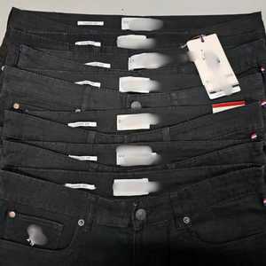 Pantalones Chinos de Algodón Lavado para Hombre, Corte Clásico, Cintura Media, Frente Plano, Tejido de Peso Medio, Diseño Casual de Cinco Bolsillos con Cierre de Botones - Product Image 5