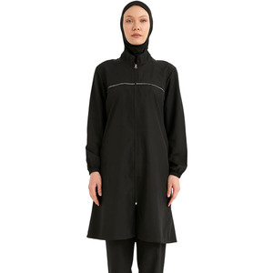 Muslim Women Modest Sportswear Long Dress Integrated Hijab <b>Islamic</b> Athletic Tunic Breathable Quick Dry Eco-Friendly UPF50+ - Product Image 1