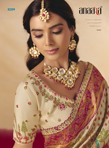 Collection Premium de Sarees en Soie Tissée Élégants pour Mariages et Fêtes, Vêtements Indiens et Pakistanais à Prix de Gros - Product Image 3