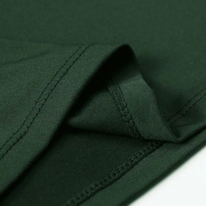 Men's Long Sleeve Rash Guard Full Sleeve 100% Polyester Quick Dry Fitness Shirt Dark Green Adult Size M - Product Image 3