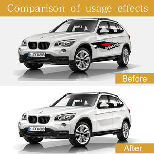Roue de gomme en caoutchouc REZZ 3,5 pouces 4 pouces à rayures, avec tige filetée, pour enlever les décalcomanies, les rayures, les bandes de vinyle et les graphiques - Product Image 5