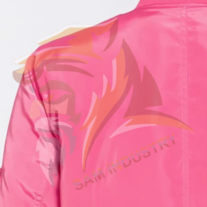 Chaqueta Varsity de Satén para Mujer, de Alta Calidad, Personalizable, Premium - Product Image 5