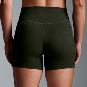 Women's Lightweight Fitness Shorts High Waist Stretch <b>Athletic</b> Gym Running Shorts Custom Activewear Wholesale - Product Image 3