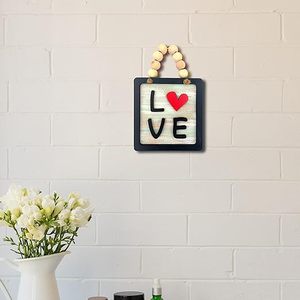 <b>Rustic</b> Wooden LOVE Sign Board for <b>Home</b> <b>Decor</b> Gifts Decorative LOVE Tabletop Accent for Bedroom Living Room Balcony - Product Image 6