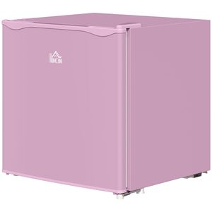 1.1 Cu.Ft Compact Upright <b>Freezer</b> <b>Mini</b> Countertop <b>Freezer</b> with Removable Shelves in Pink Color - Product Image 1