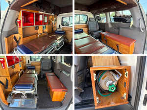 Ambulance Starex H-1 2017 à toit surélevé, diesel, automatique, véhicule de transport médical et de sauvetage, blanc, voiture d'occasion, véhicule coréen - Product Image 6