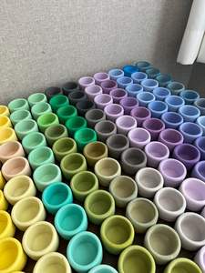 The Craft Exim Handmade Concrete <b>Tea</b> <b>Light</b> Holder for Home Decor Table Centerpiece Hotel Restaurant Gift Interior Styling Use - Product Image 3