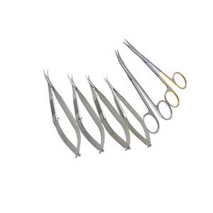 Tijeras de tenotomía Westcott, tijeras oftálmicas para microcirugía, instrumentos quirúrgicos de precisión de acero inoxidable, kit profesional - Product Image 6