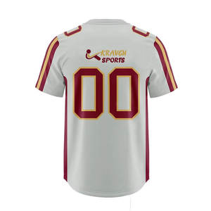 Camiseta de Fútbol Americano de Manga Corta de Alta Calidad, Camiseta de Fútbol Americano de Fabricación Superior - Product Image 2