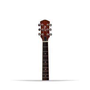 Chitarra Resonator in Metallo Full-Size per Principianti con Manico Circolare e Preamplificatore Integrato - Ideale per Stili Musicali Tradizionali - Product Image 4