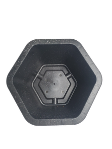 Meilleure vente Pot pour décorer la maison et le jardin, Pot hexagonal pour plantes avec plastique de haute qualité - Product Image 5