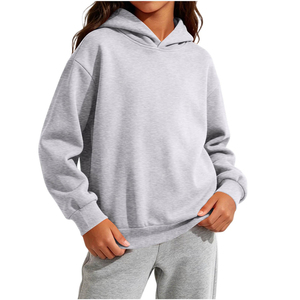 Sudadera con capucha personalizada OEM para niños, ropa escolar, sudadera deportiva ligera, sudadera con capucha extragrande para adolescentes. - Product Image 1