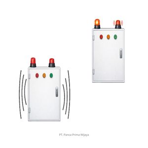 Panel de Sistema de Alarma para Terremotos de Alta Calidad 40x30 |   Lámpara giratoria con sirena de evacuación automática (sin controlador), independiente, lista para usar - Product Image 1