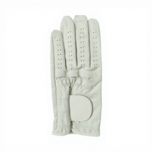 Gant de golf perforé avec logo personnalisé en PU, antidérapant, imperméable, avec sangle de poignet réglable pour les mains et les sports - Product Image 4