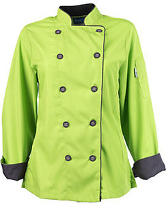 Delantales de Chef, Uniformes de Chef, Conjunto de Chaqueta y Pantalón Cruzados, Corte Ajustado, Manga Larga, Poliéster/Algodón, Color Personalizable, Cuatro Hoteles - Product Image 4