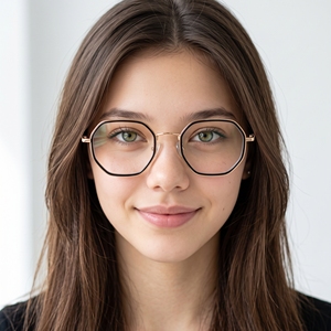 Lunettes anti-lumière bleue photochromiques UV420, monture carrée intégrale en TR90, légères et flexibles, prêtes pour la prescription, logo personnalisé - Product Image 5